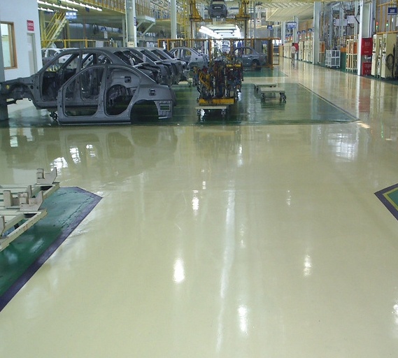 環(huán)氧聚氨酯超耐磨地坪施工工藝 環(huán)氧聚氨酯超耐磨地坪施工工藝